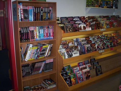 Marvel Comics back issues and collections.